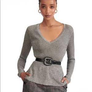 Veronica Beard Sweater Esmeralda V-Neck